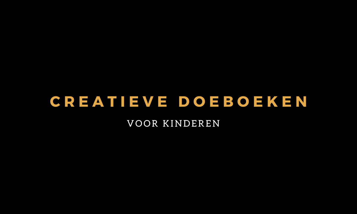 Creatieve doeboeken voor kinderen